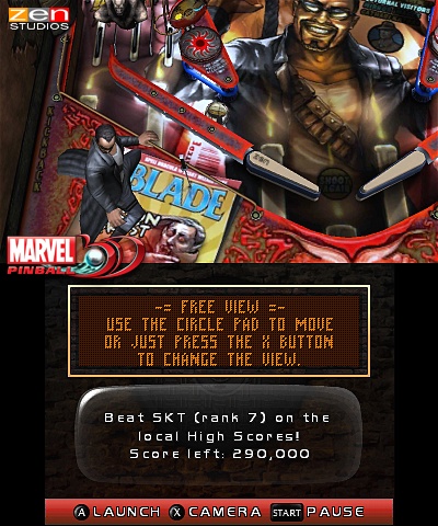 Скриншот из игры Marvel Pinball - 10