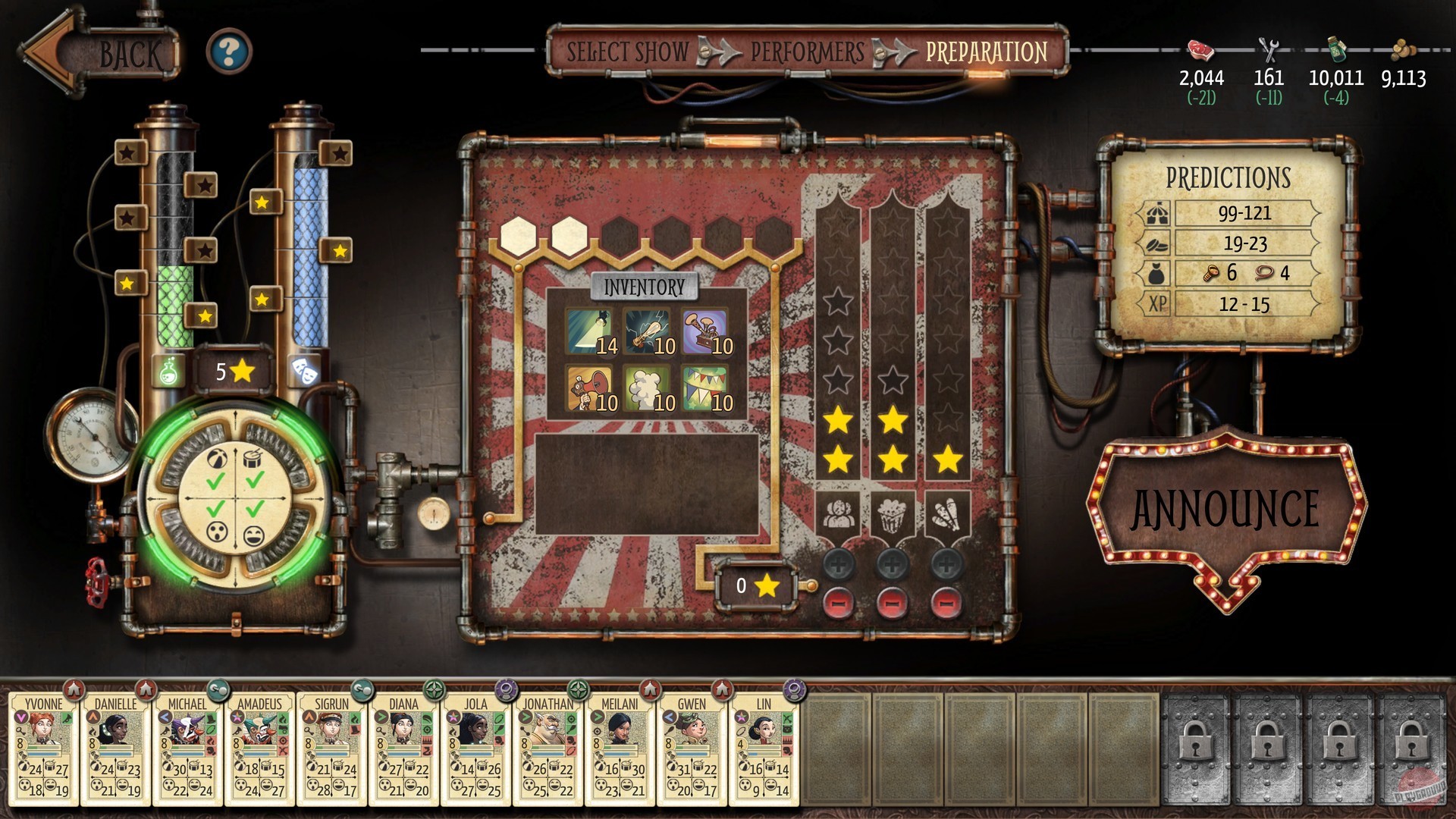 Скриншот из игры Circus Electrique - 2