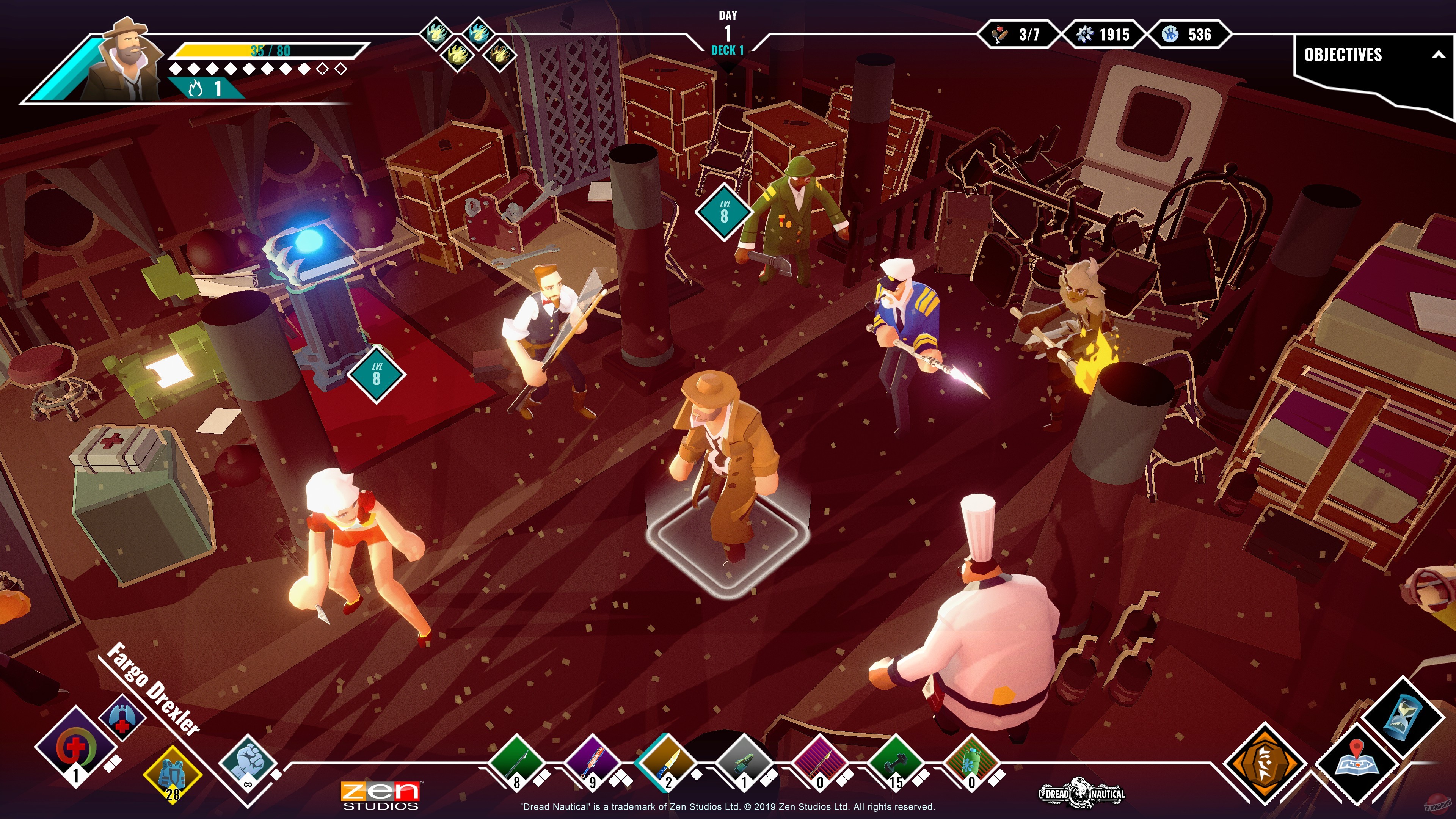 Скриншот из игры Dread Nautical - 26