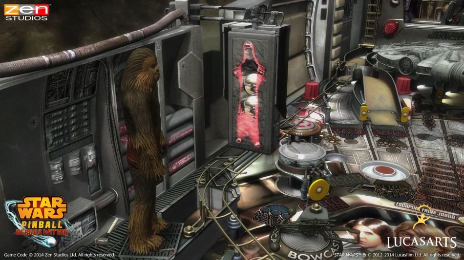 Скриншот из игры Star Wars Pinball: Heroes Within - 1