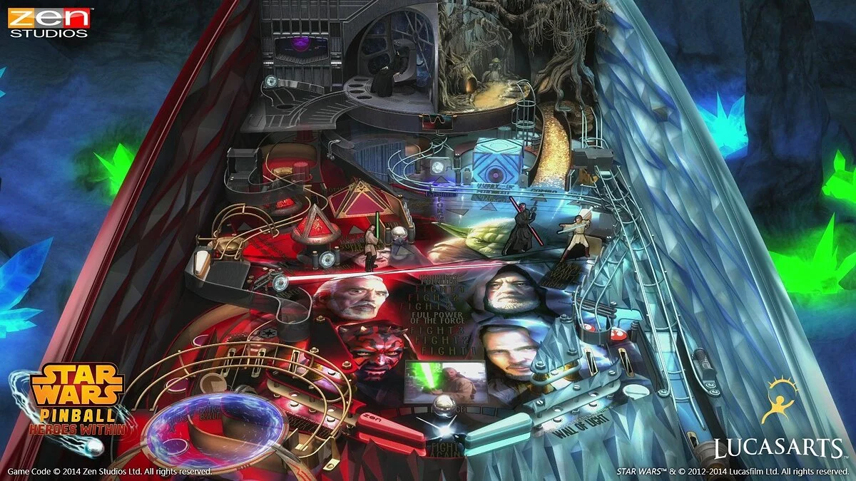 Скриншот из игры Star Wars Pinball: Heroes Within - 17