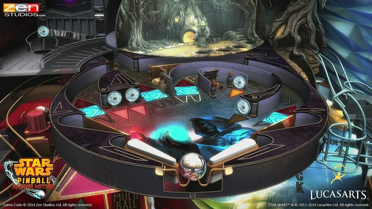 Скриншот из игры Star Wars Pinball: Heroes Within - 2