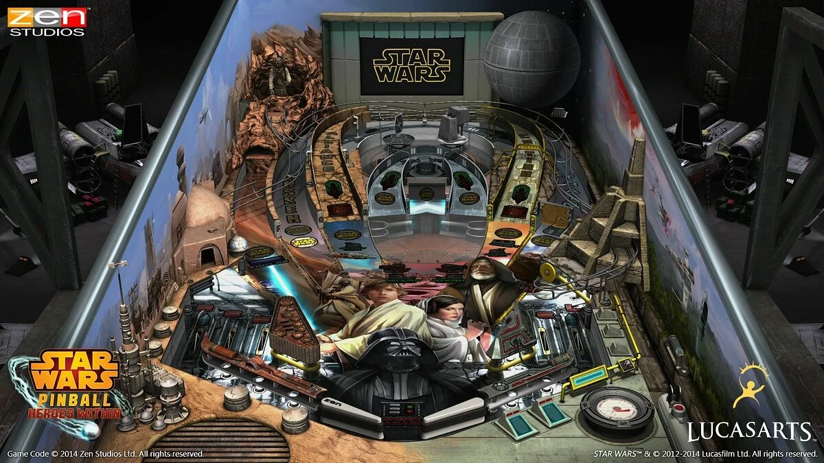Скриншот из игры Star Wars Pinball: Heroes Within - 18