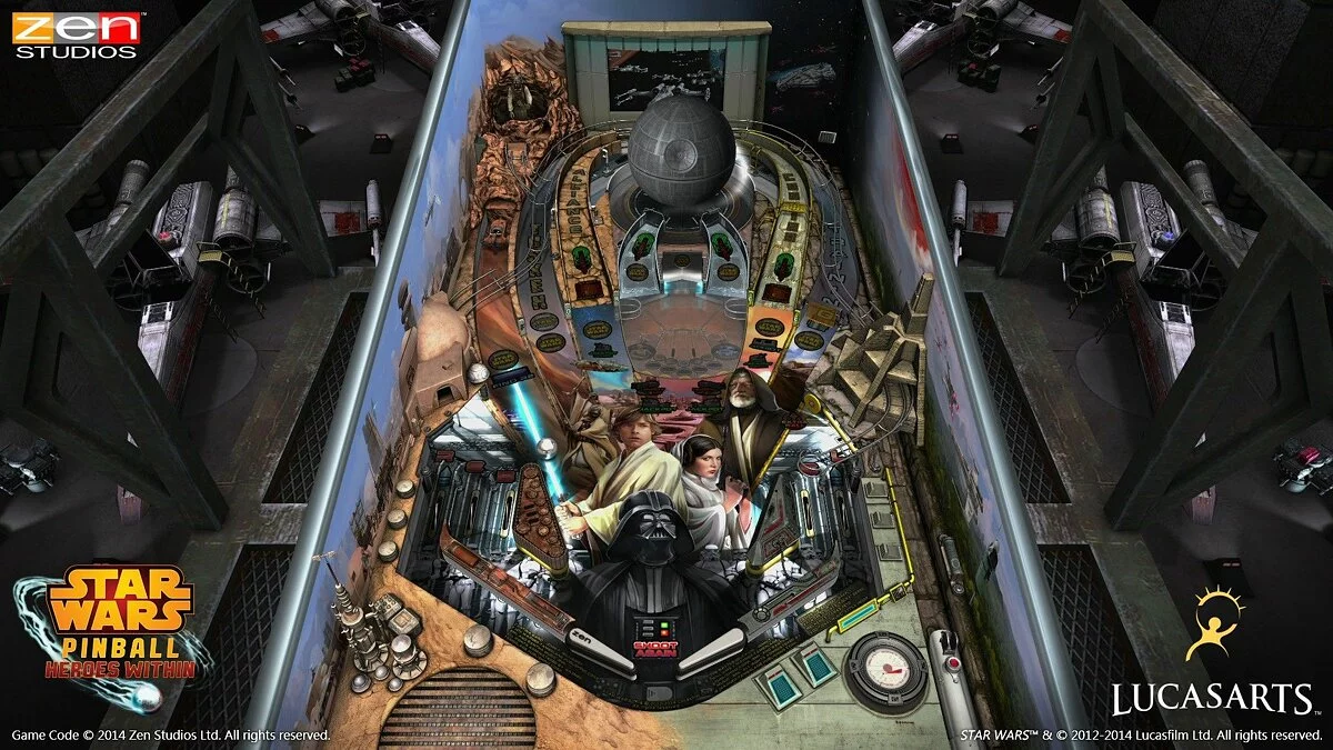 Скриншот из игры Star Wars Pinball: Heroes Within - 6