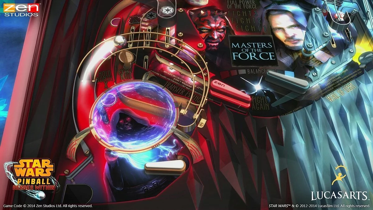 Скриншот из игры Star Wars Pinball: Heroes Within - 8