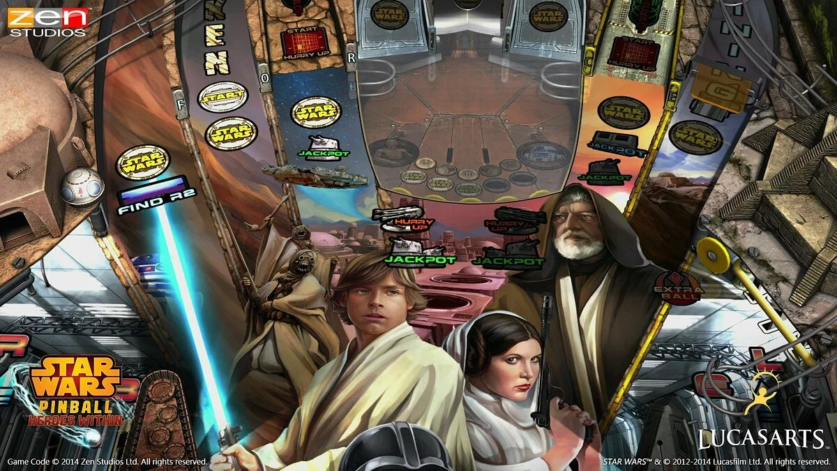 Скриншот из игры Star Wars Pinball: Heroes Within - 12