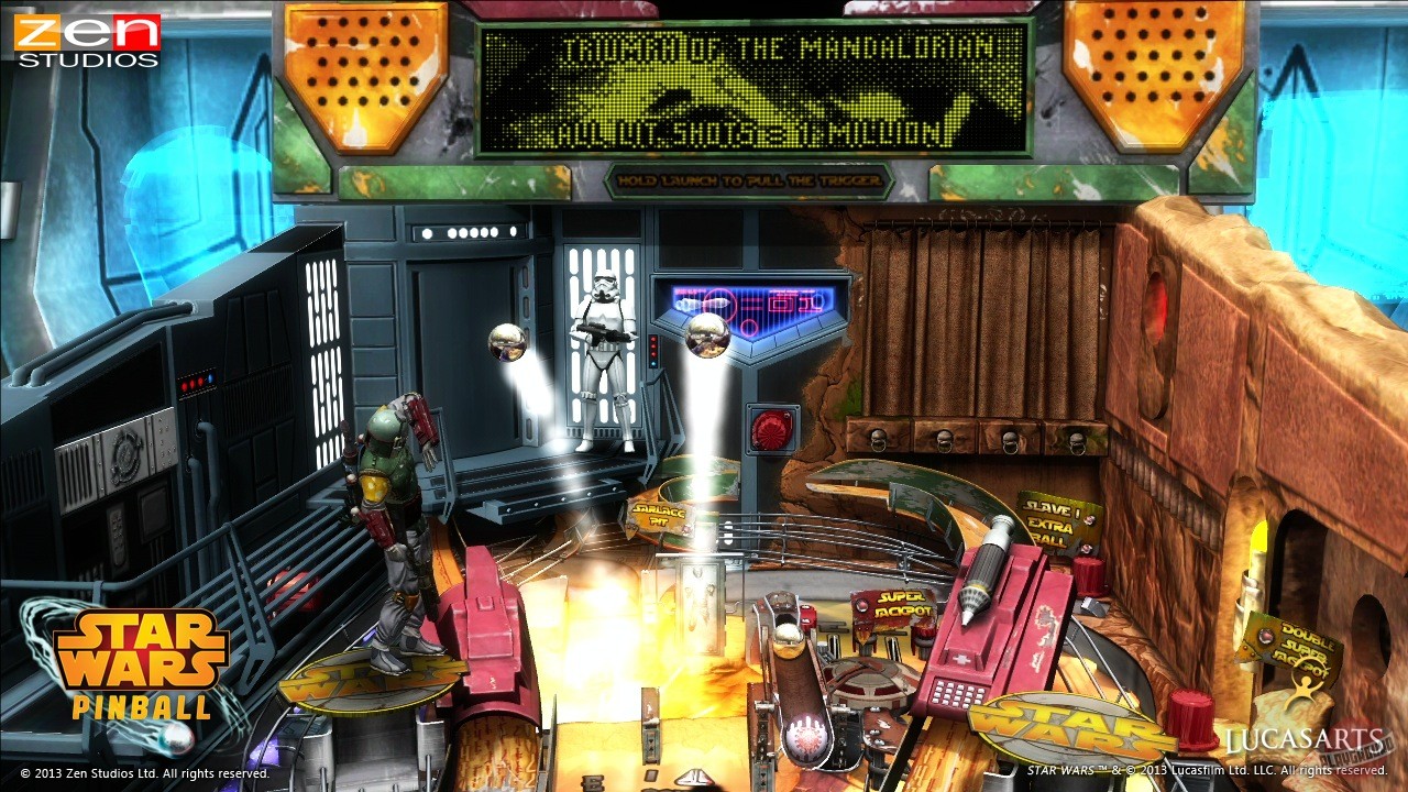 Скриншот из игры Star Wars Pinball - 5