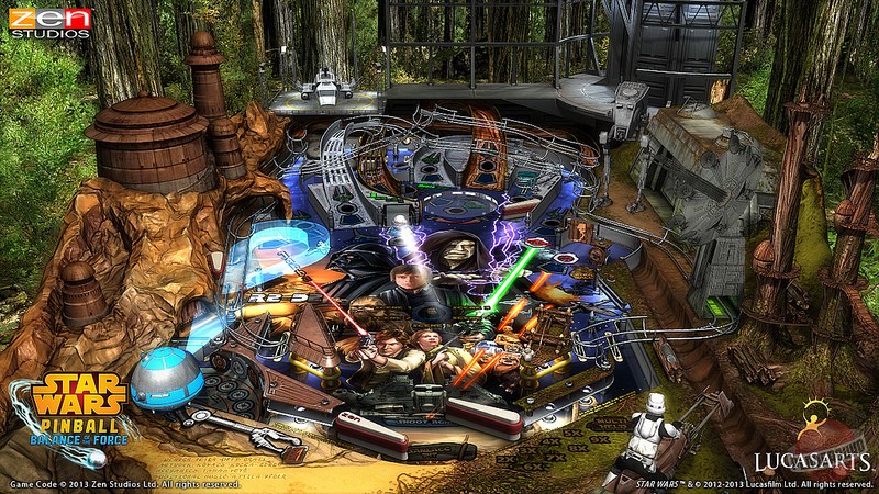 Скриншот из игры Star Wars Pinball - 11