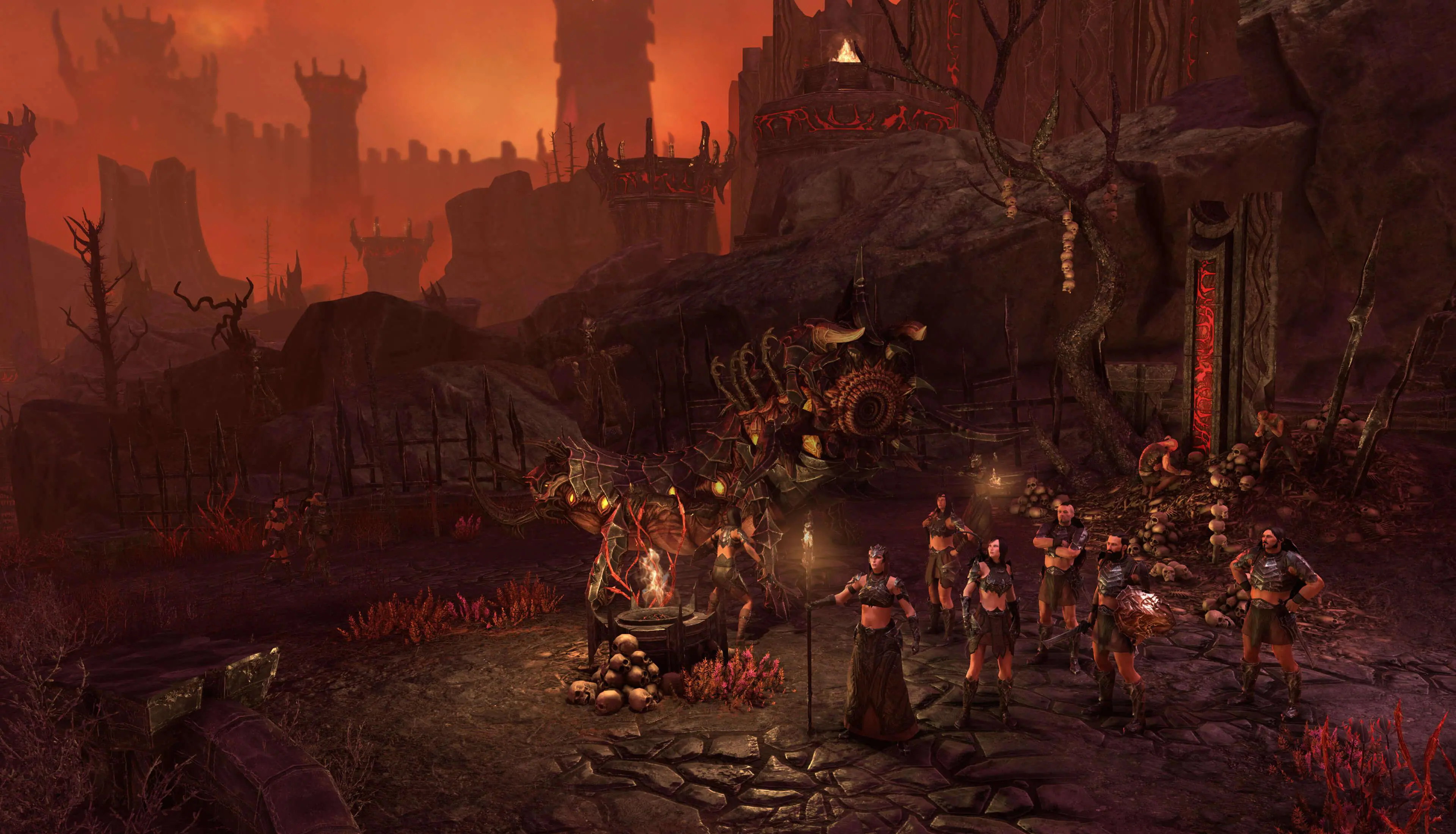 Скриншот из игры The Elder Scrolls Online: Deadlands - 1