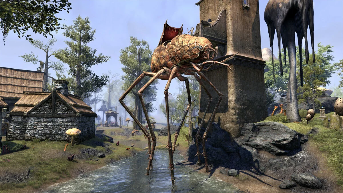 Скриншот из игры The Elder Scrolls Online: Morrowind - 18