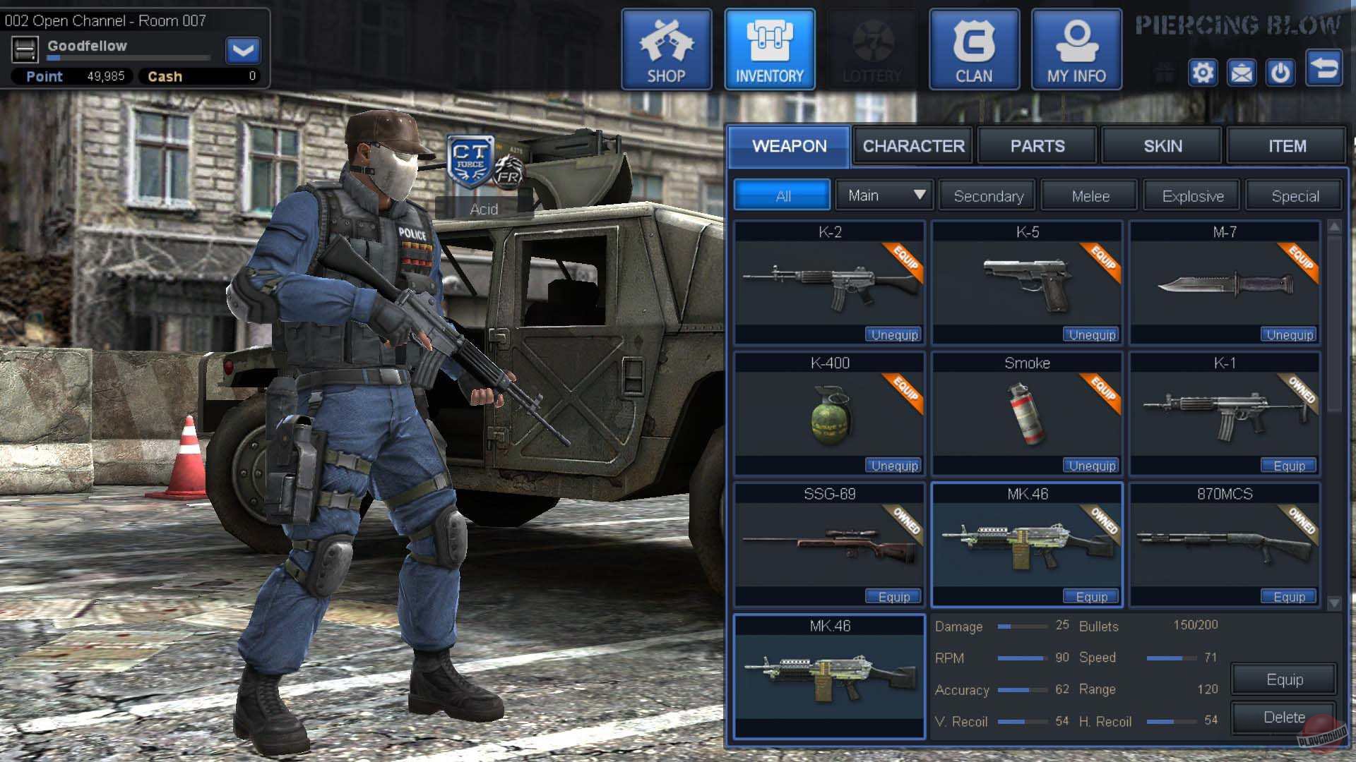 Скриншот из игры Piercing Blow - 6