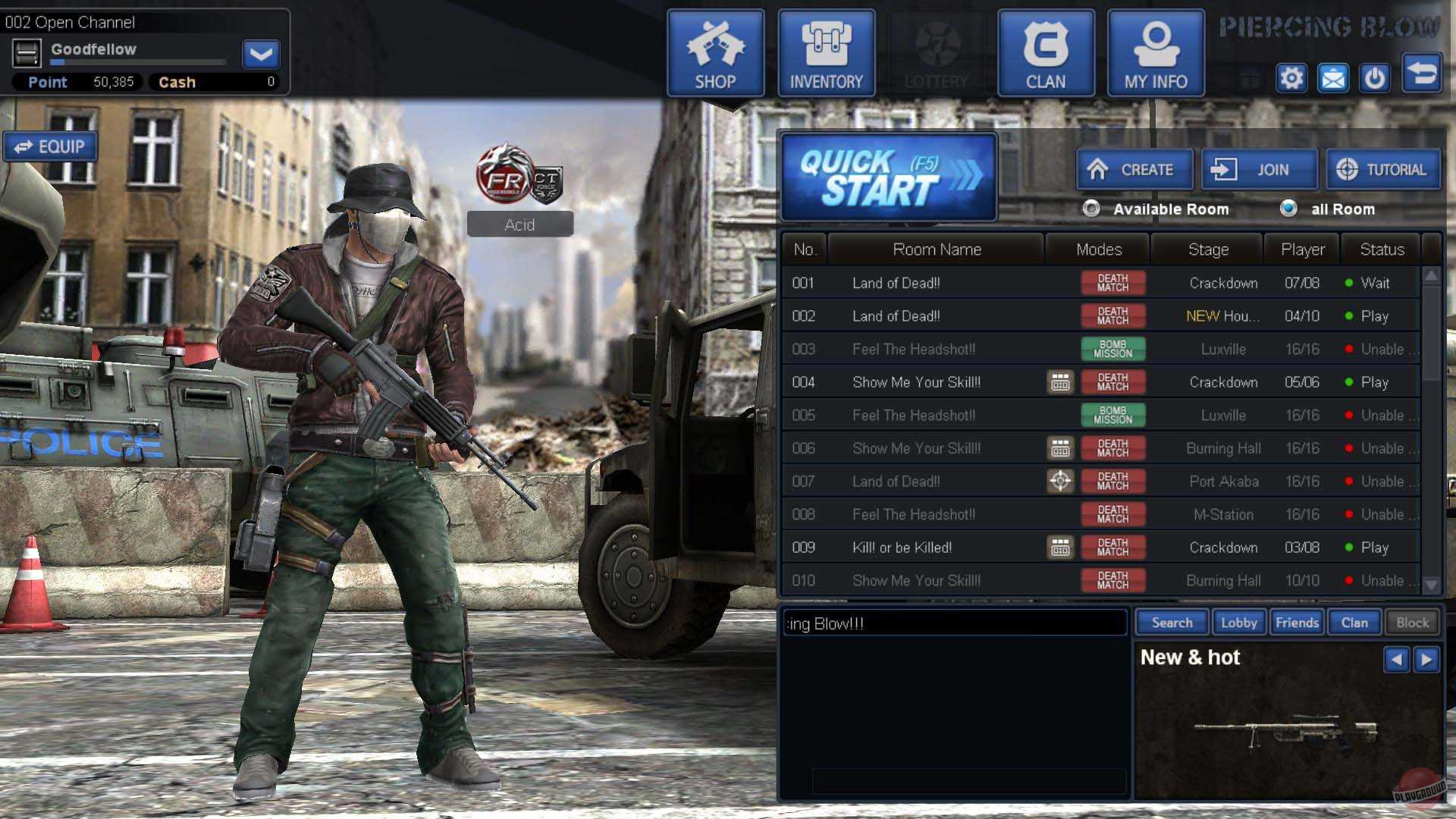 Скриншот из игры Piercing Blow - 5