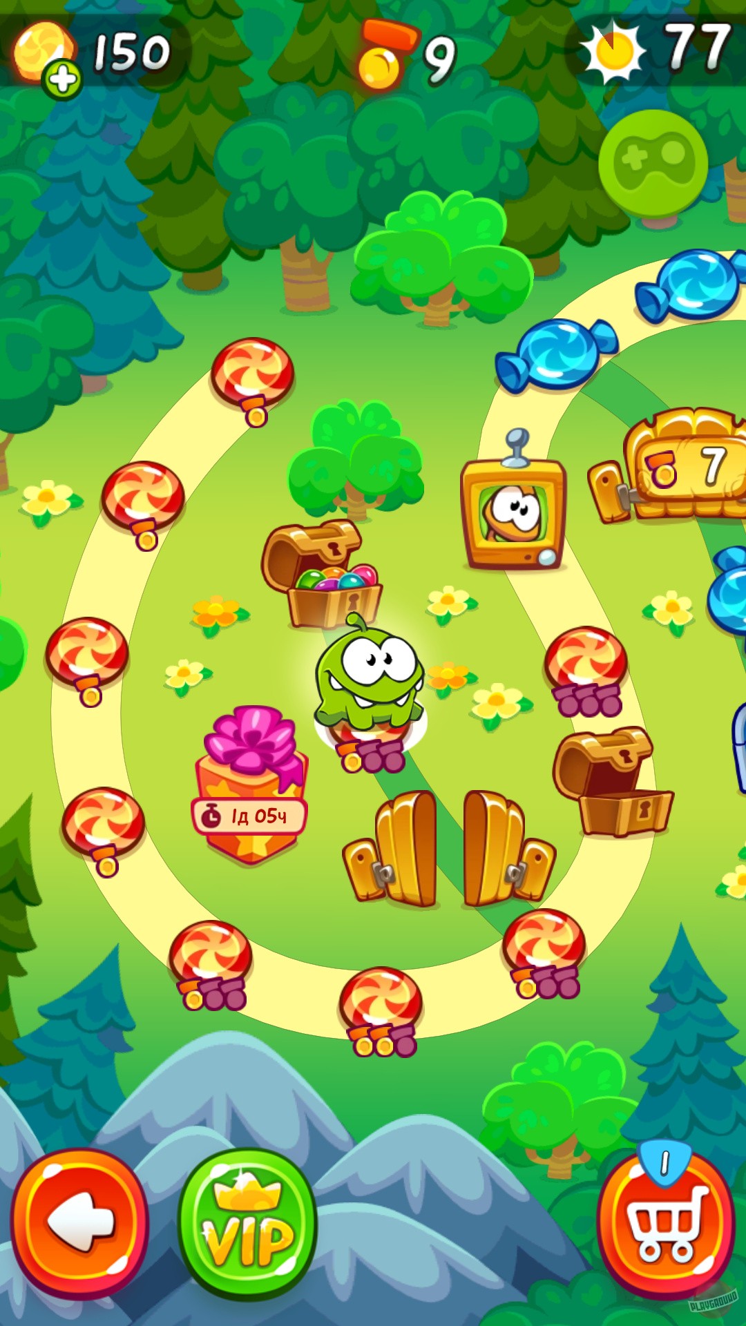 Скриншот из игры Cut the Rope 2 - 47