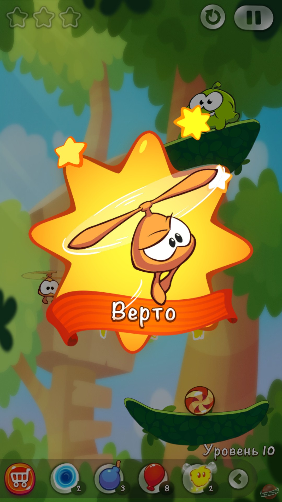 Скриншот из игры Cut the Rope 2 - 55