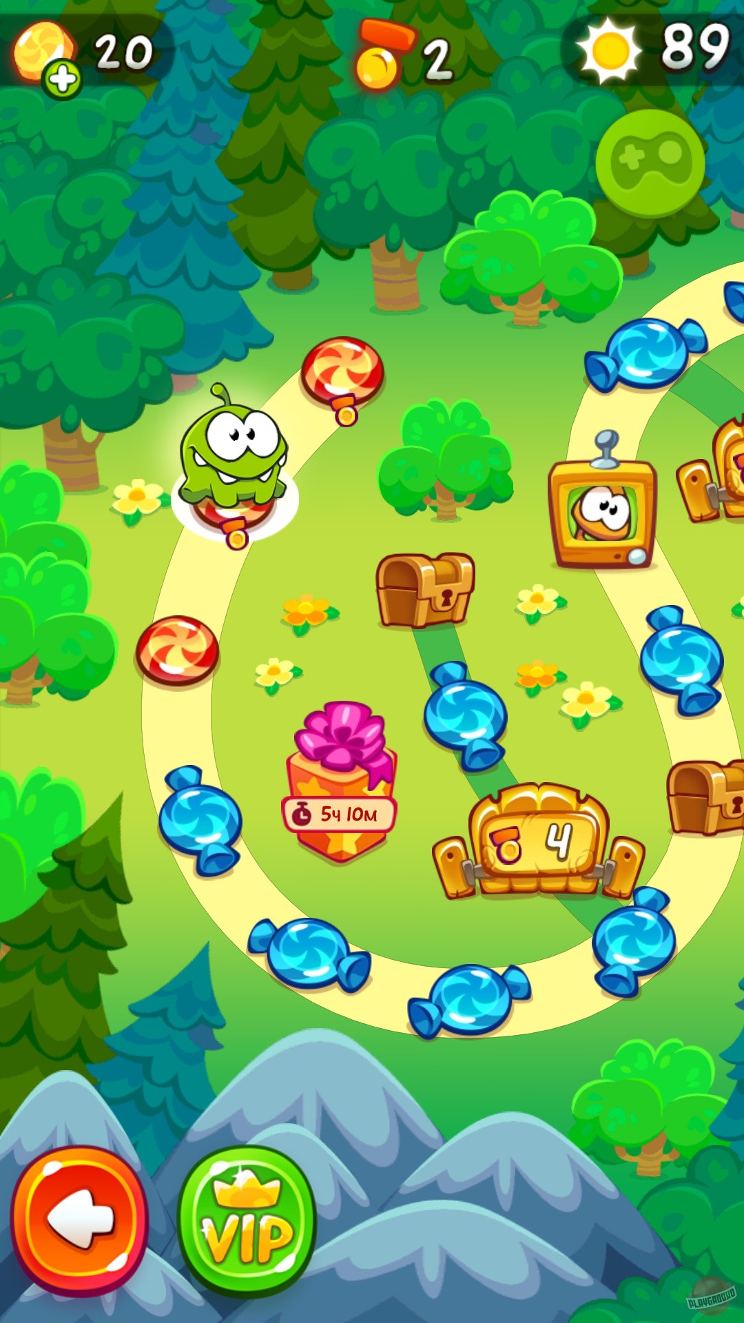 Скриншот из игры Cut the Rope 2 - 9