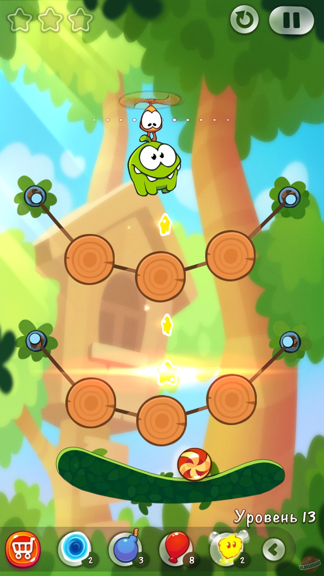 Скриншот из игры Cut the Rope 2 - 49