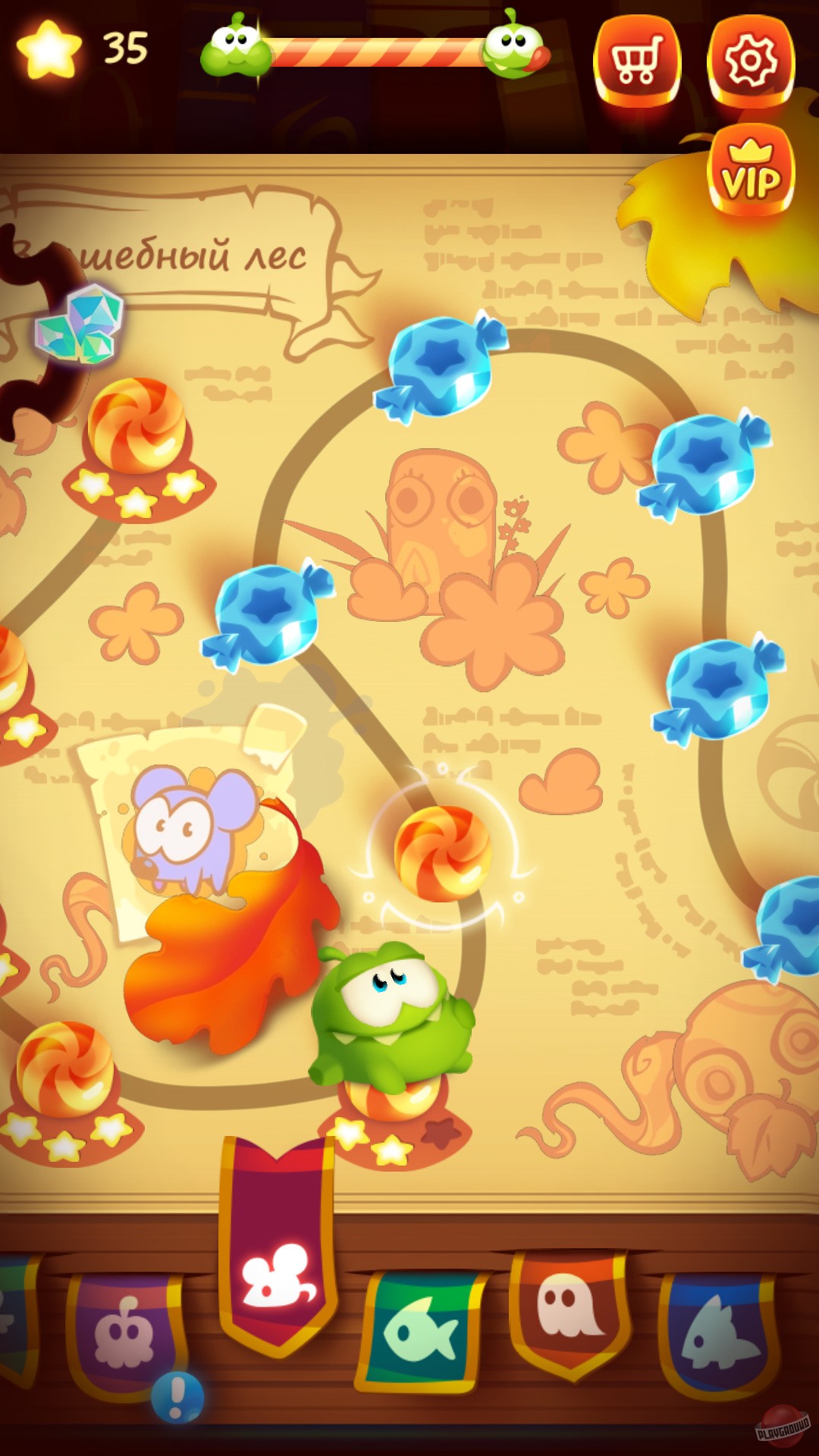 Скриншот из игры Cut the Rope: Magic - 13