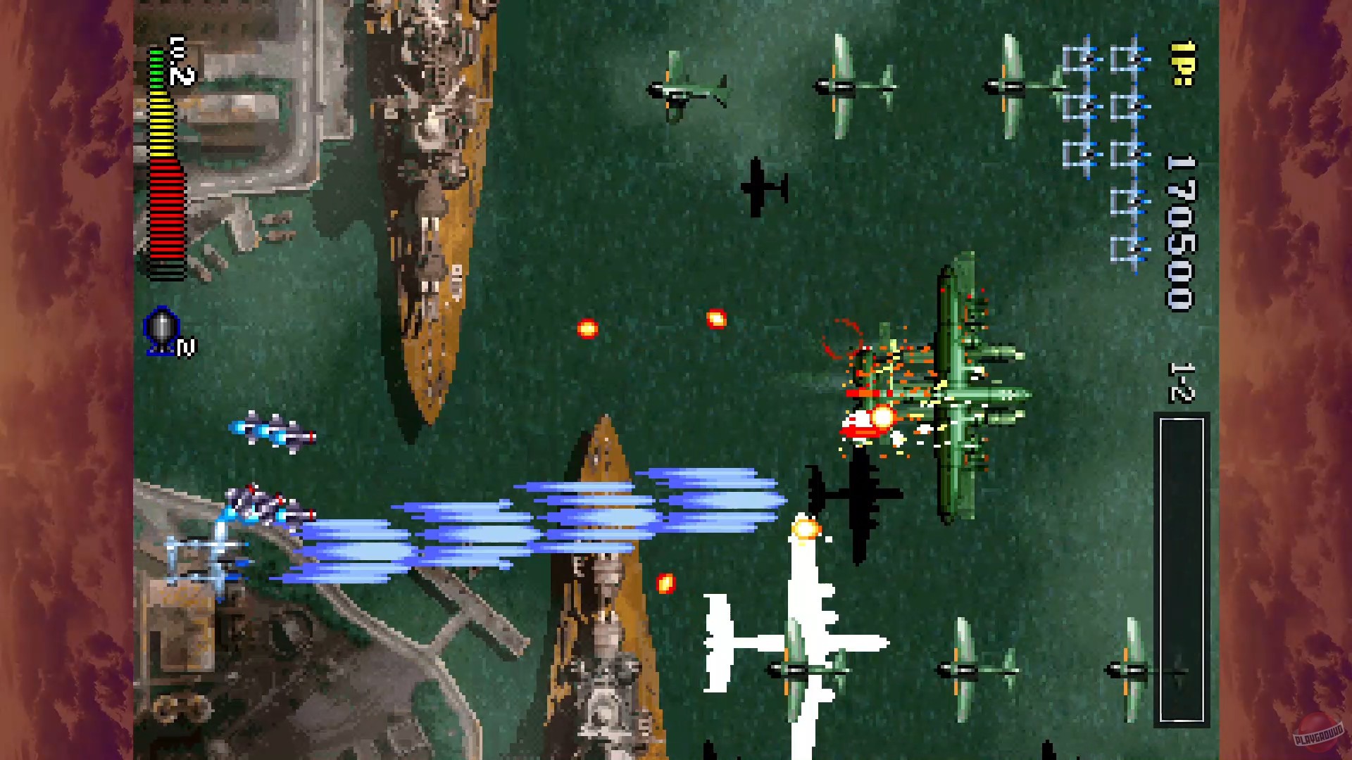 Скриншот из игры Strikers 1945 II - 9