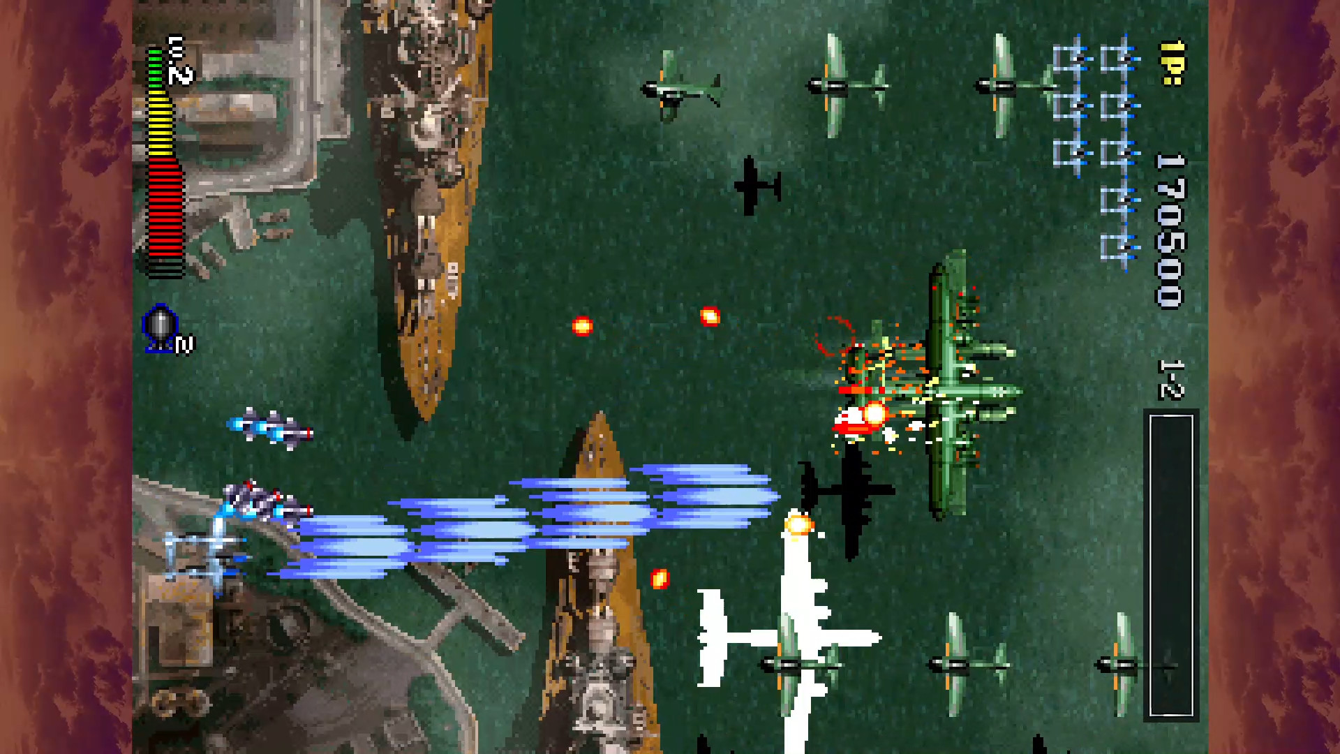 Скриншот из игры Strikers 1945 II - 1