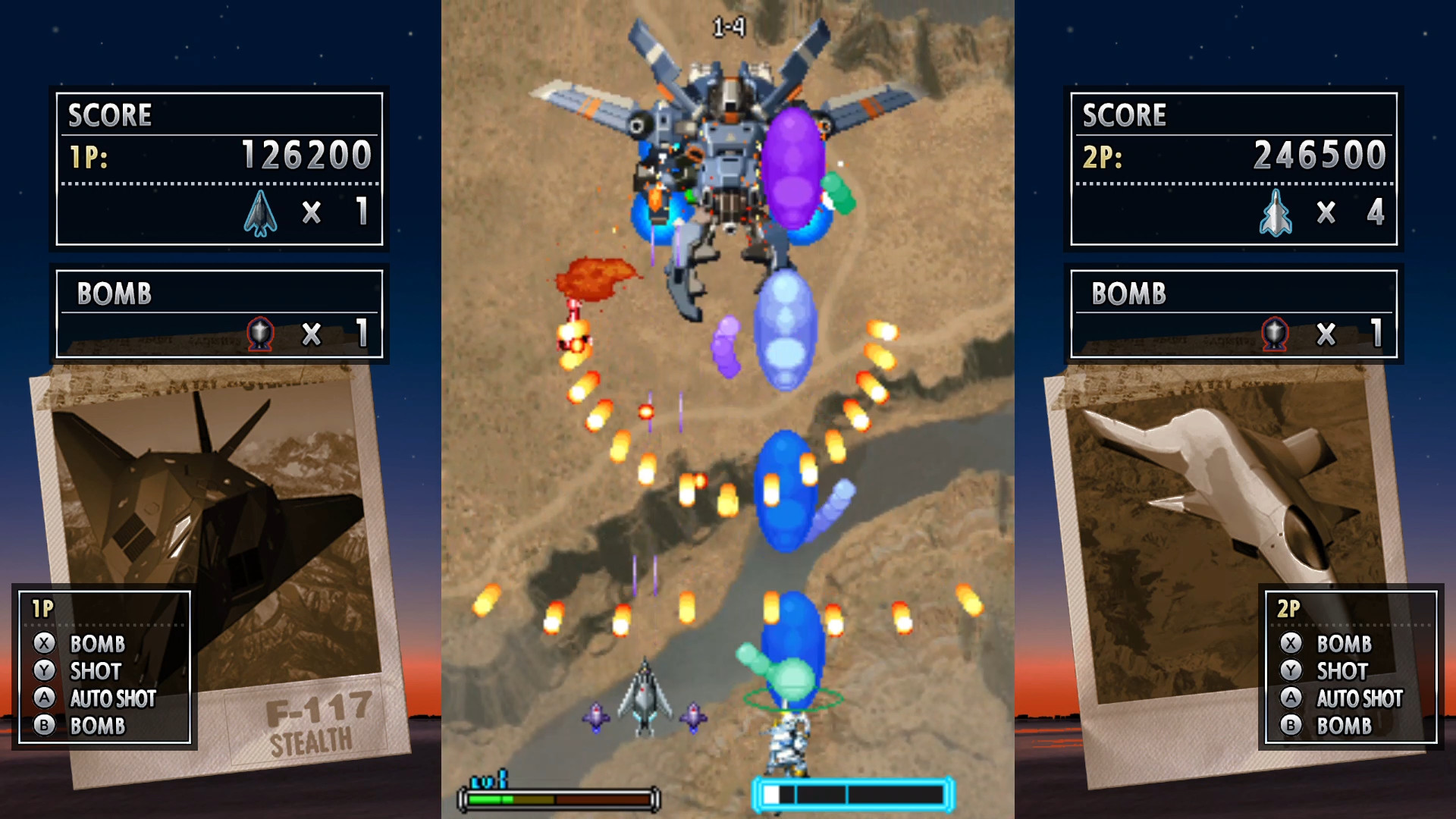 Скриншот из игры Strikers 1945 III - 10