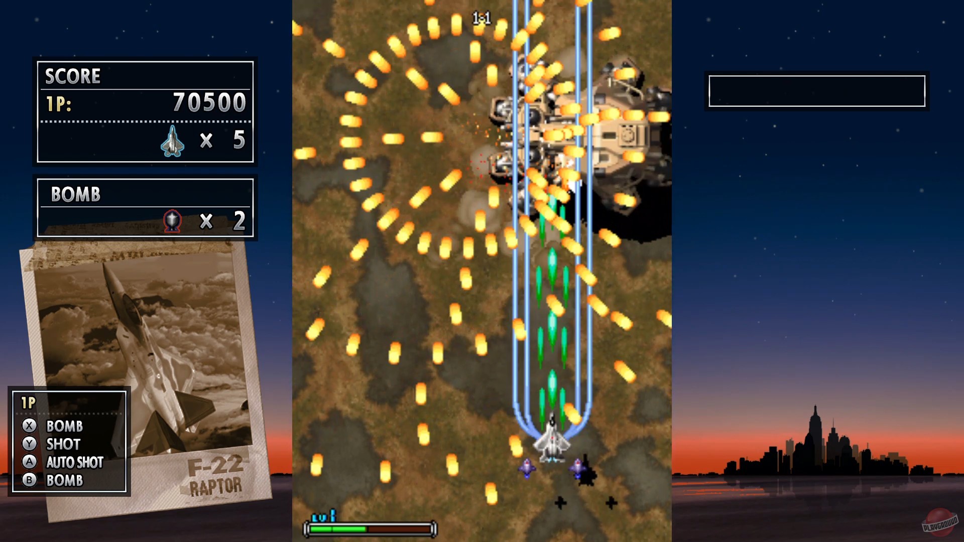 Скриншот из игры Strikers 1945 III - 15