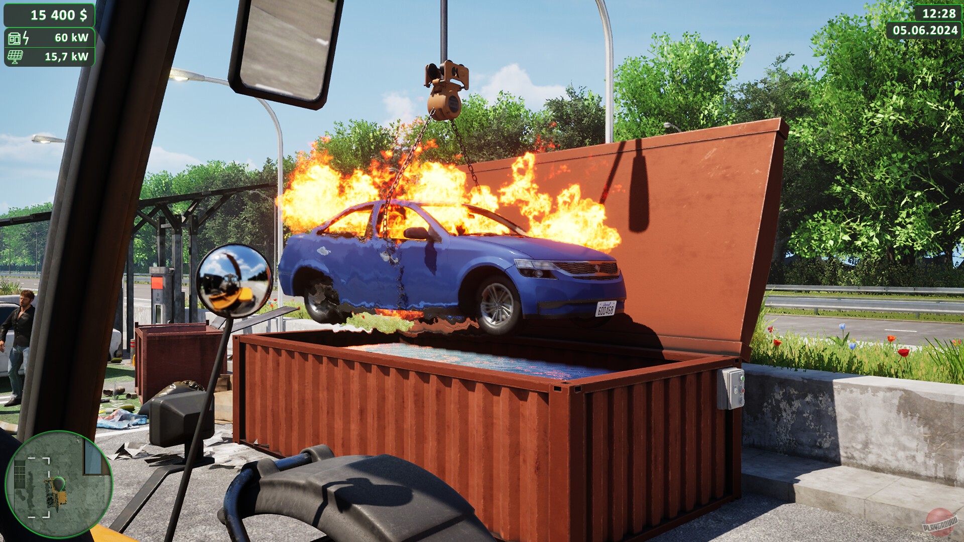 Скриншот из игры EV Station Simulator - 10