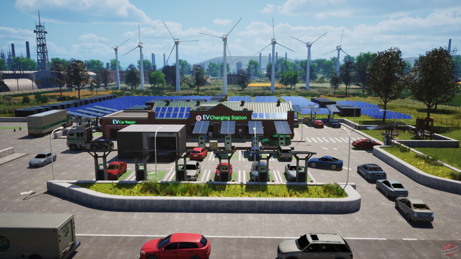 Скриншот из игры EV Station Simulator - 6