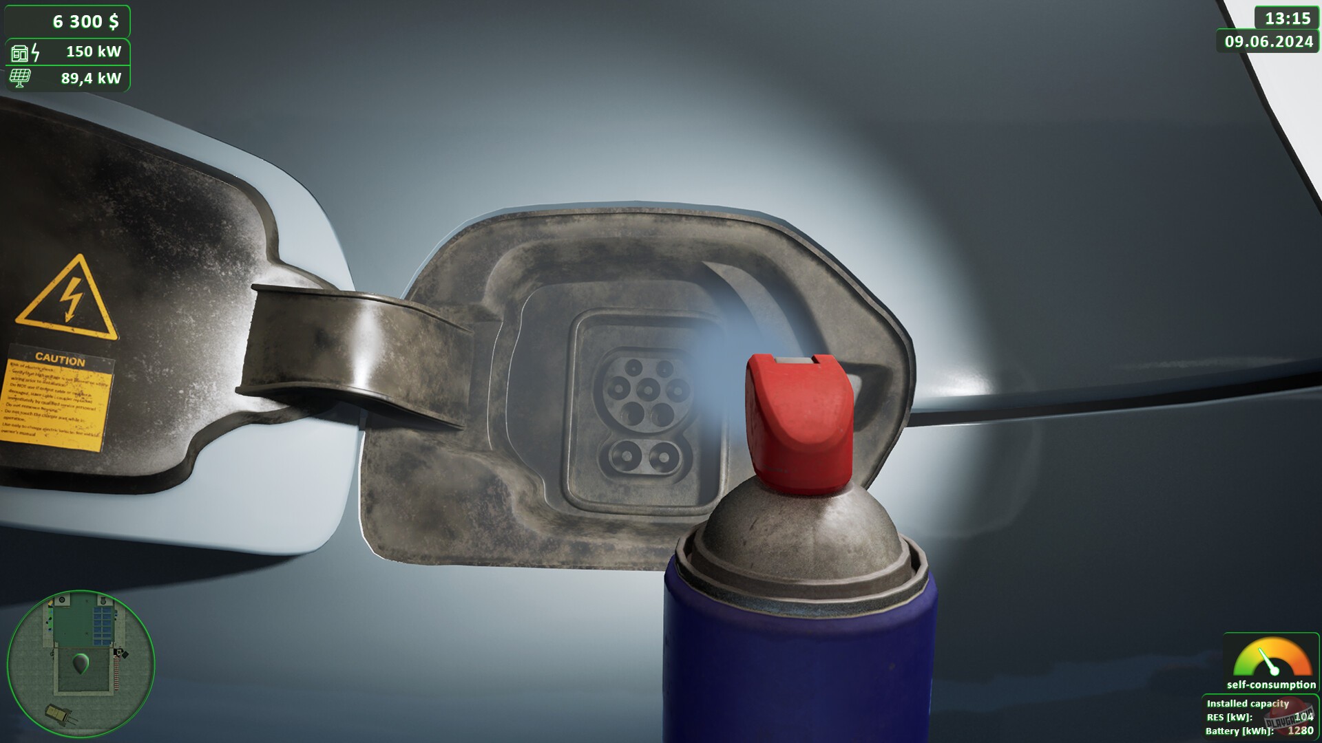 Скриншот из игры EV Station Simulator - 2