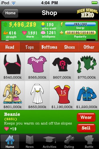 Скриншот из игры High School Hero - 2