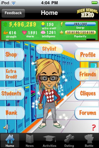 Скриншот из игры High School Hero - 3