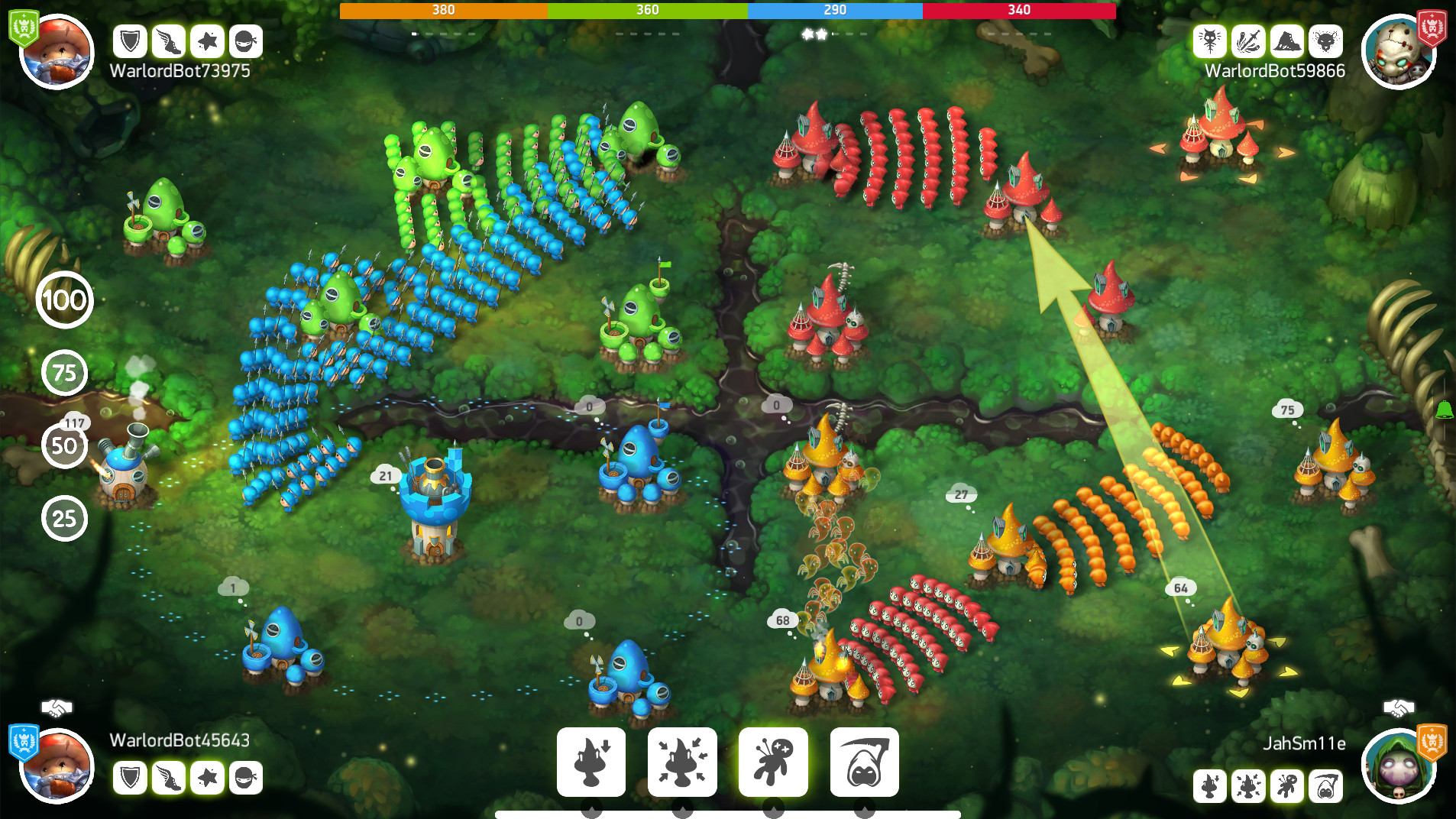 Скриншот из игры Mushroom Wars 2 - 44