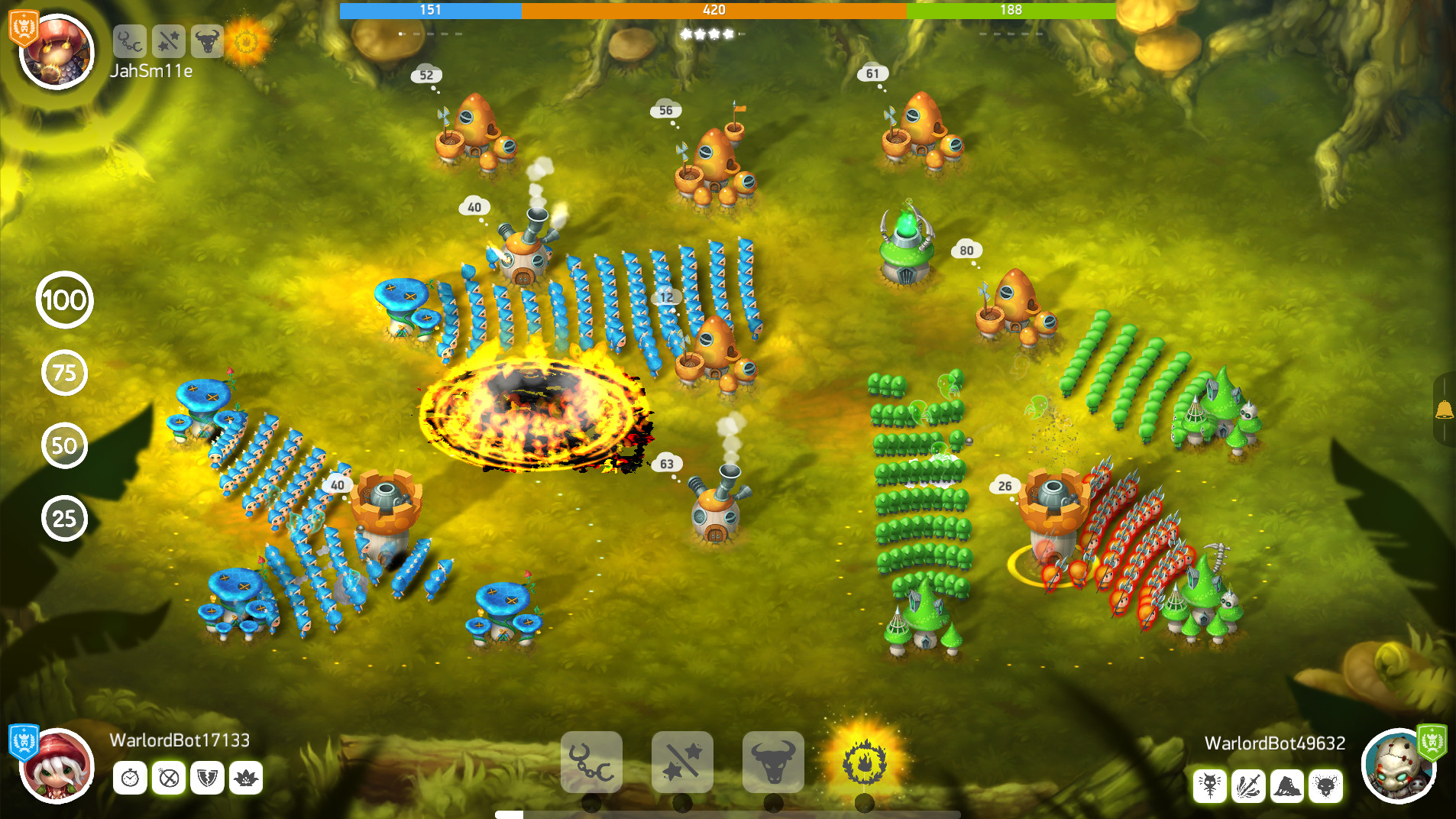 Скриншот из игры Mushroom Wars 2 - 53