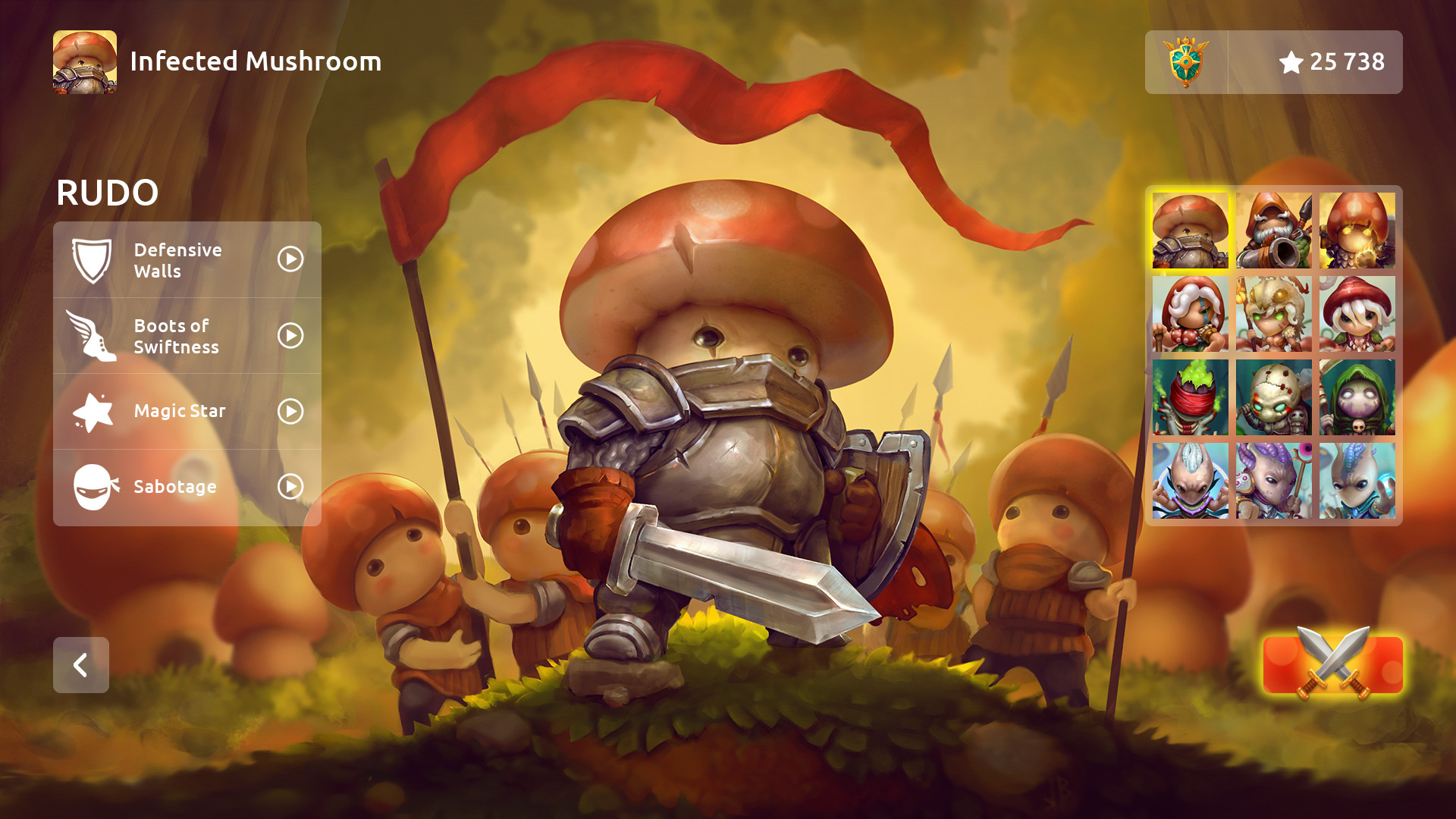 Скриншот из игры Mushroom Wars 2 - 34
