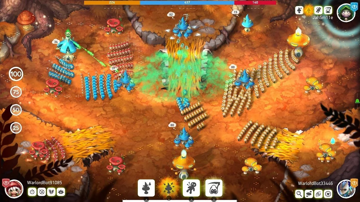 Скриншот из игры Mushroom Wars 2 - 52