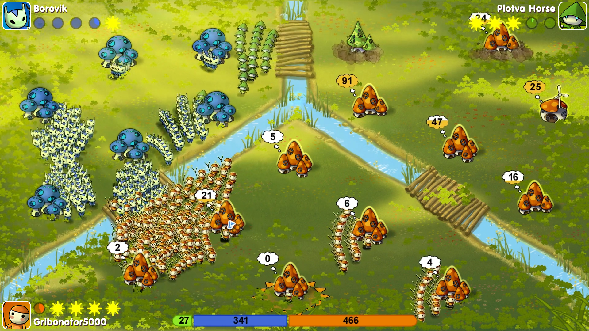 Скриншот из игры Mushroom Wars - 54