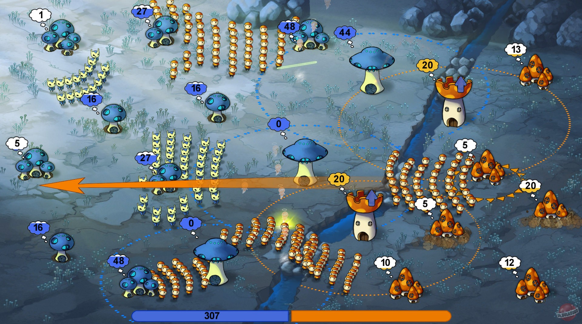 Скриншот из игры Mushroom Wars - 31