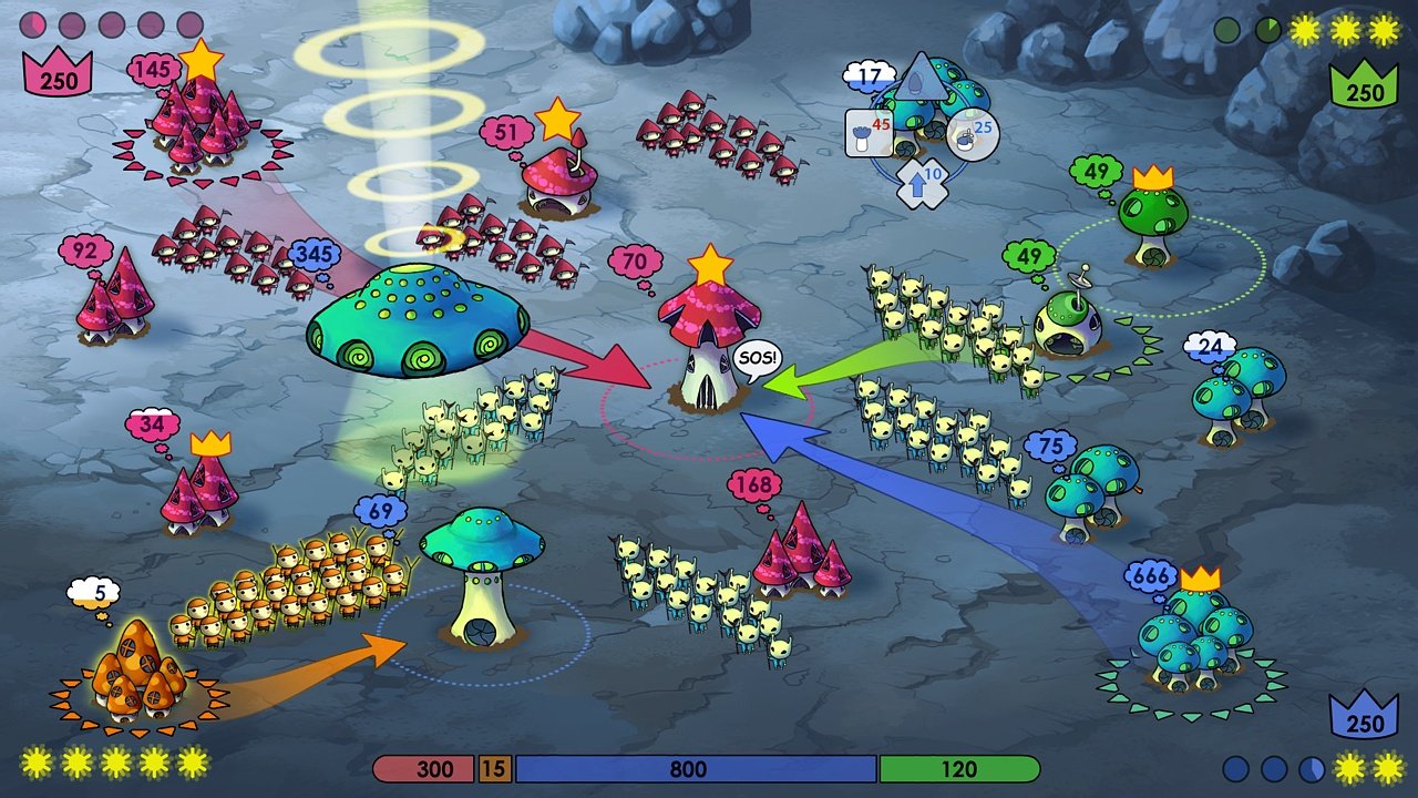 Скриншот из игры Mushroom Wars - 18