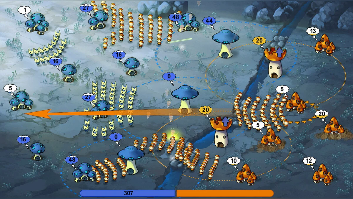 Скриншот из игры Mushroom Wars - 14