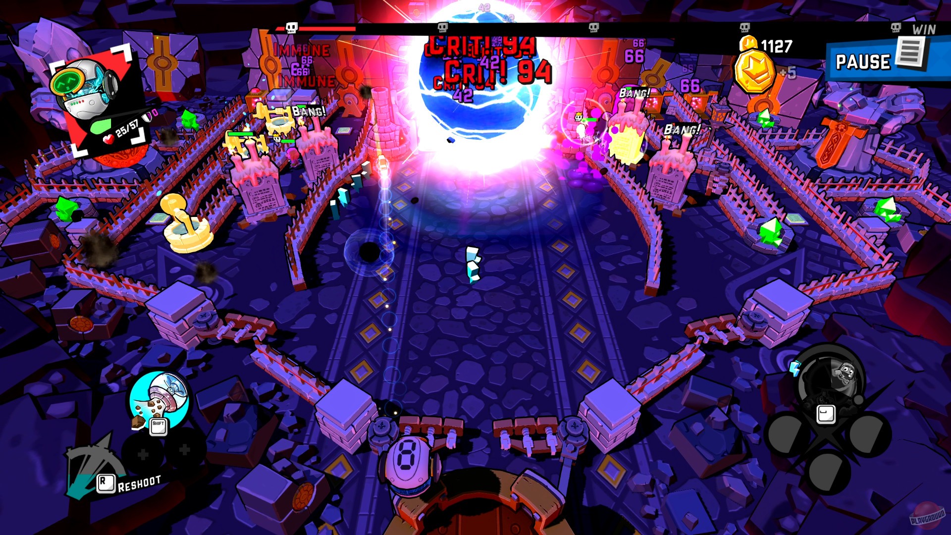 Скриншот из игры Zombie Rollerz: Pinball Heroes - 24