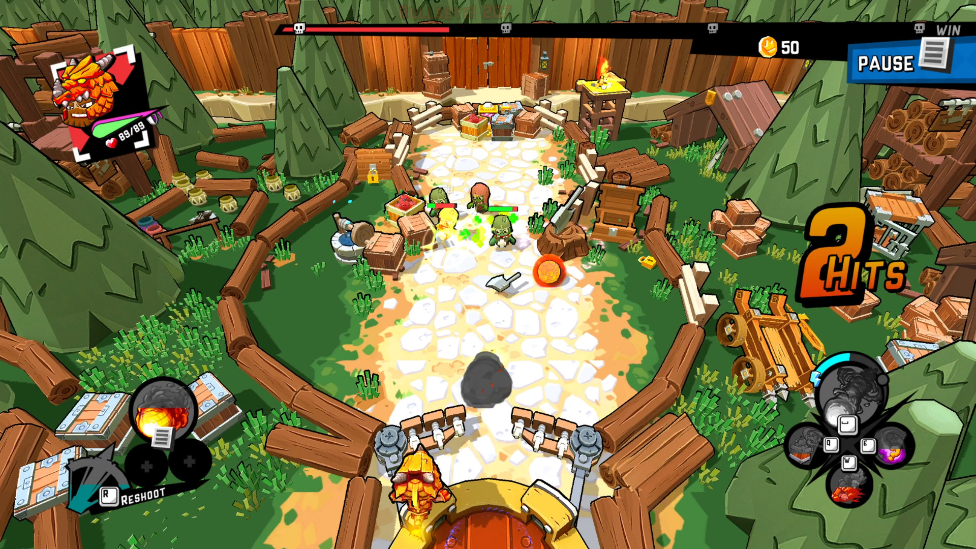 Скриншот из игры Zombie Rollerz: Pinball Heroes - 1