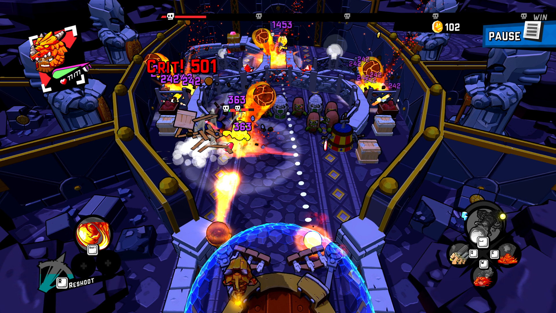 Скриншот из игры Zombie Rollerz: Pinball Heroes - 12