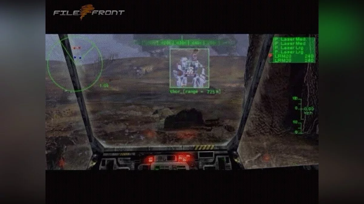 Скриншот из игры MechWarrior 3: Pirate's Moon - 6
