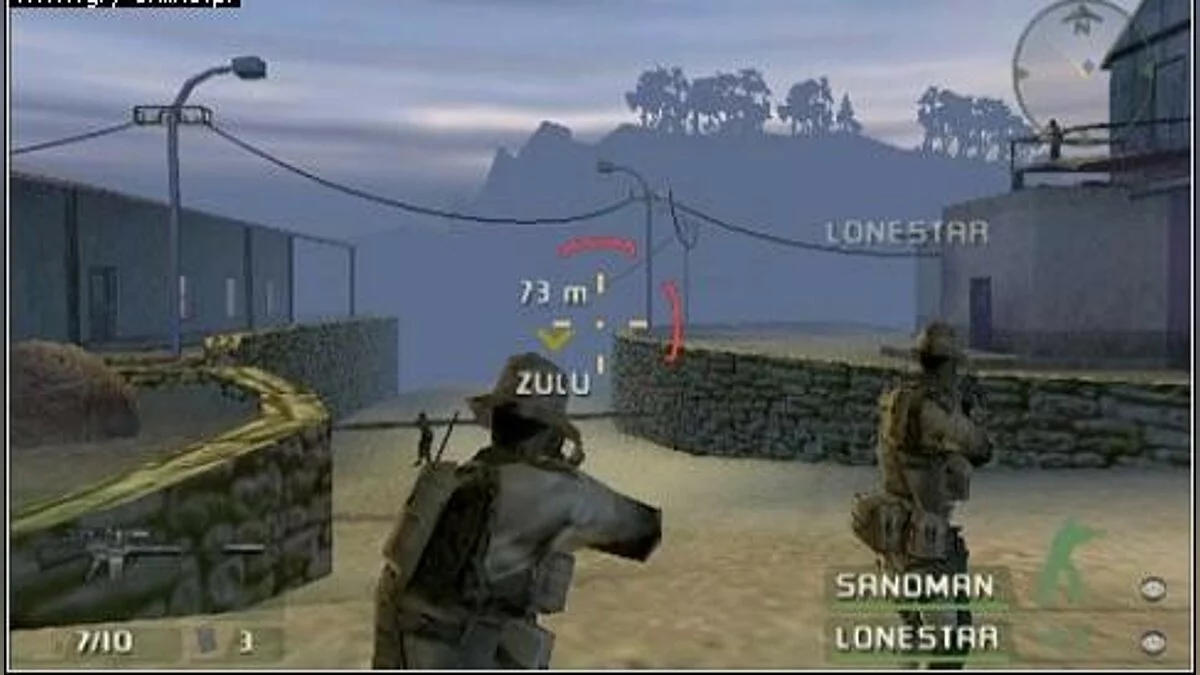 Скриншот из игры SOCOM: U.S. Navy SEALs Fireteam Bravo - 7