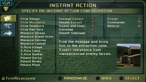 Скриншот из игры SOCOM: U.S. Navy SEALs Fireteam Bravo - 16