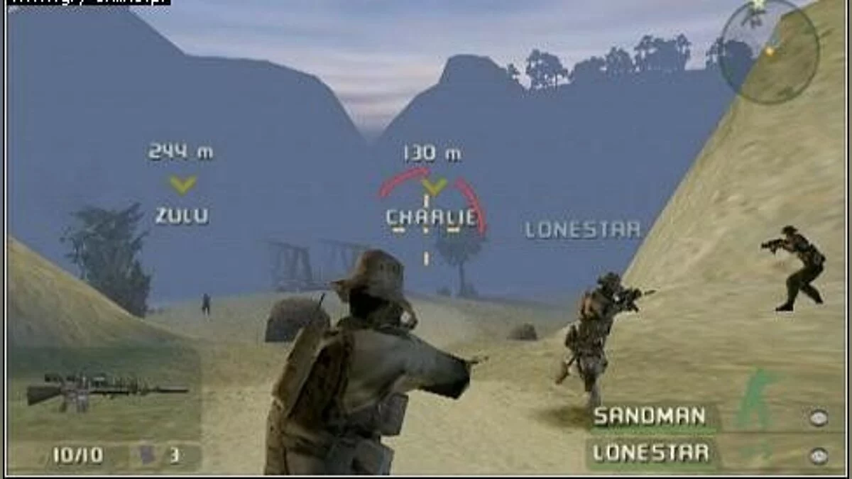 Скриншот из игры SOCOM: U.S. Navy SEALs Fireteam Bravo - 11