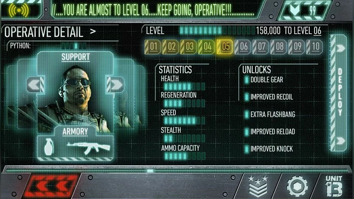 Скриншот из игры Unit 13 - 17