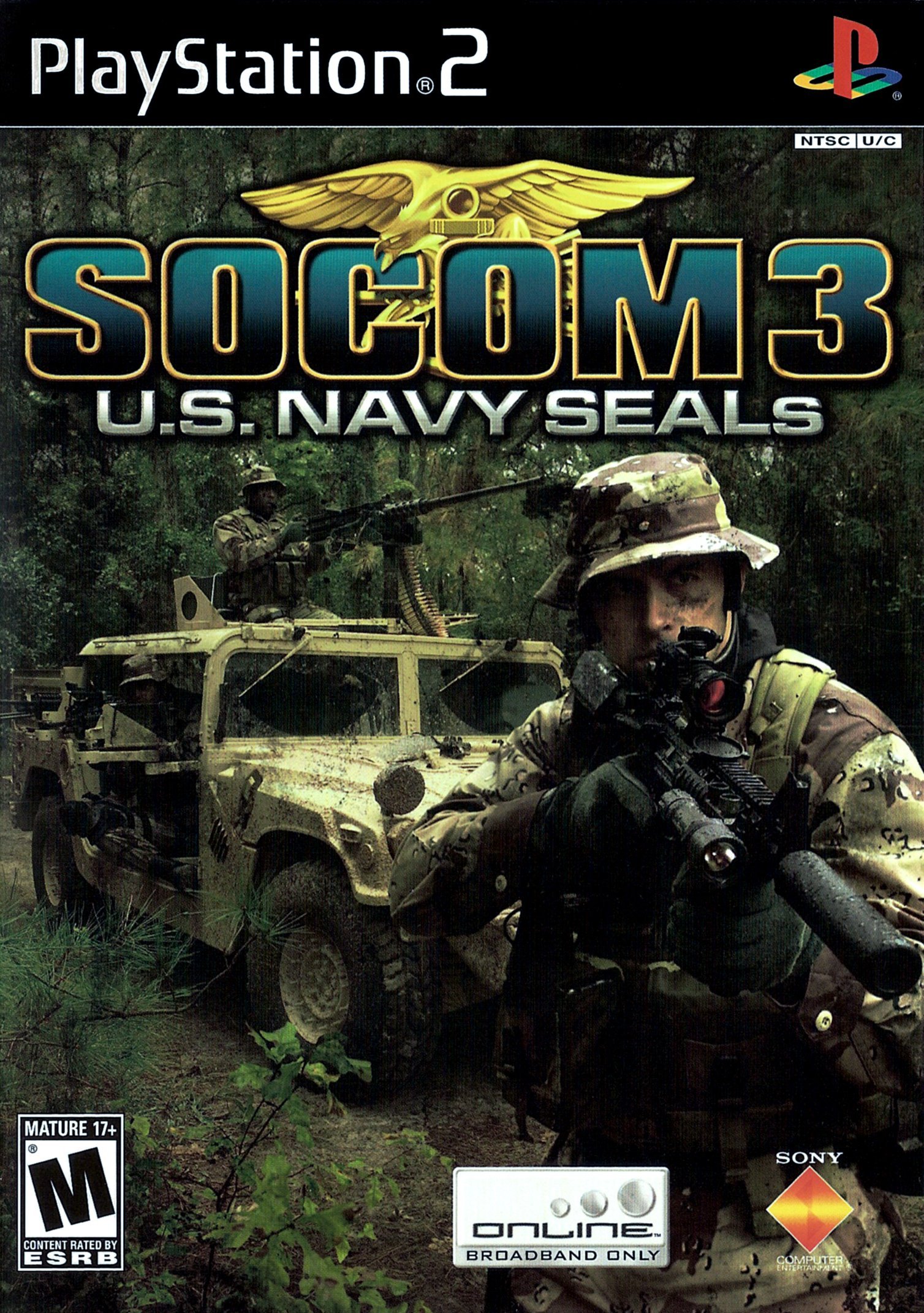 Обложка игры SOCOM 3: U.S. Navy SEALs