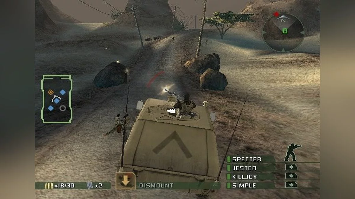 Скриншот из игры SOCOM 3: U.S. Navy SEALs - 2