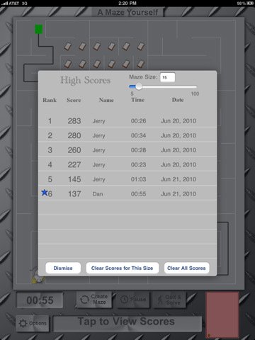 Скриншот из игры A Maze Yourself - 5