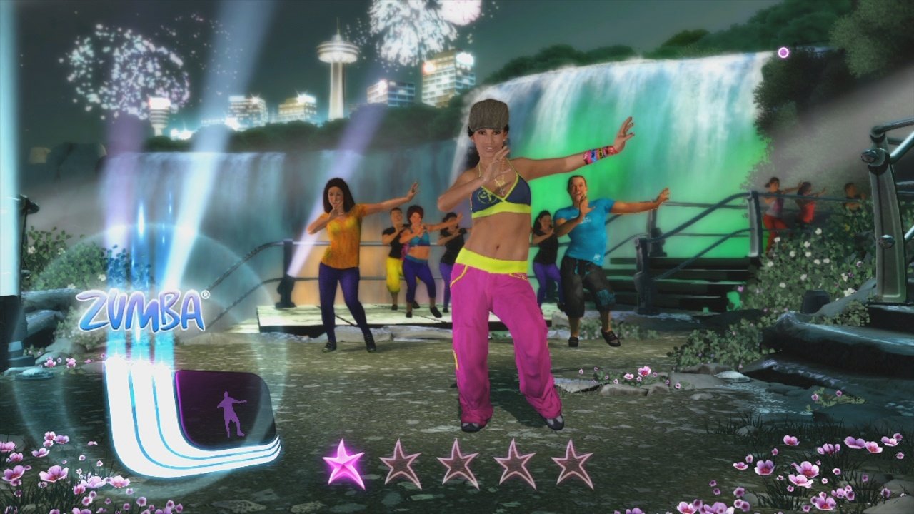Скриншот из игры Zumba Fitness Core - 1